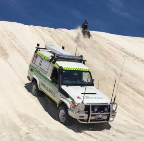 St Johns Ambulance - Four Wheel Drive Training