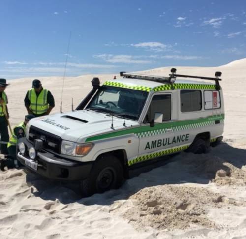 St Johns Ambulance - Four Wheel Drive Training